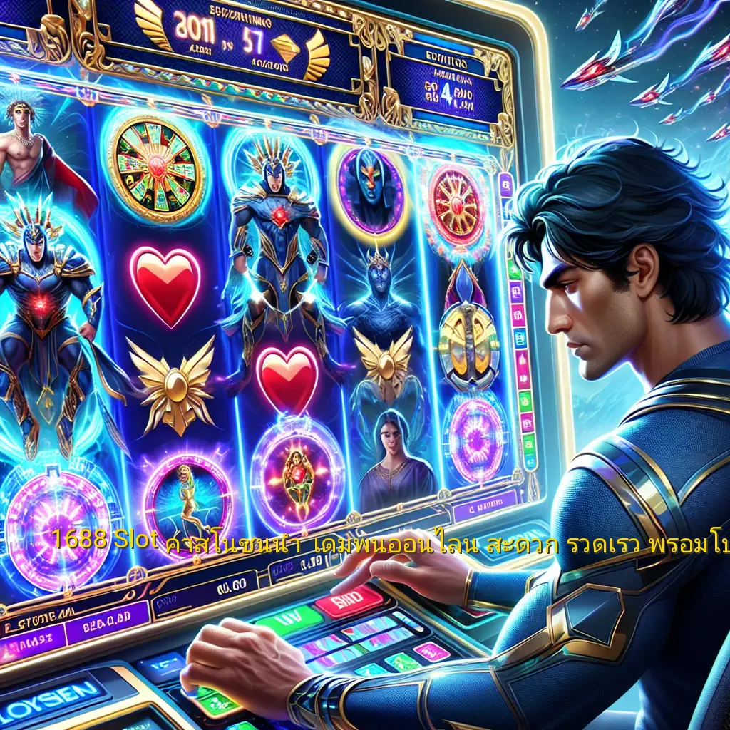 1688 Slot: คาสิโนชั้นนำ เดิมพันออนไลน์ สะดวก รวดเร็ว พร้อมโปรโมชั่น