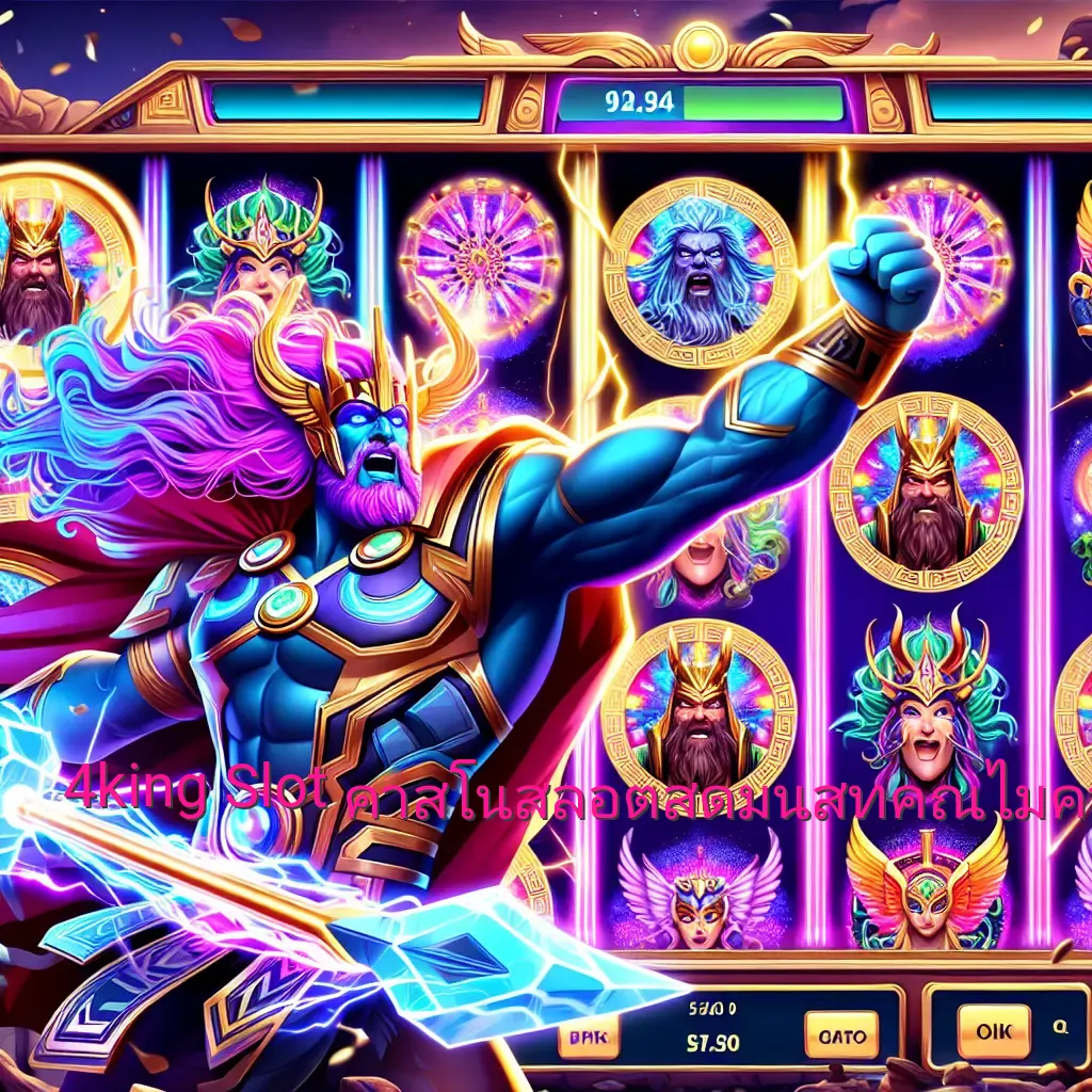 4king Slot: คาสิโนสล็อตสุดมันส์ที่คุณไม่ควรพลาด!