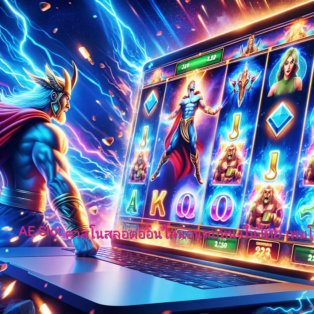 AE Slot: คาสิโนสล็อตออนไลน์อันดับหนึ่งในไทย เพิ่มโอกาสชนะ