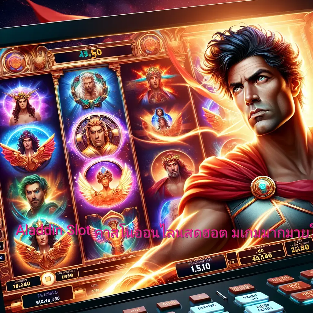 Aladdin Slot คาสิโนออนไลน์สุดฮอต มีเกมมากมายให้เลือก