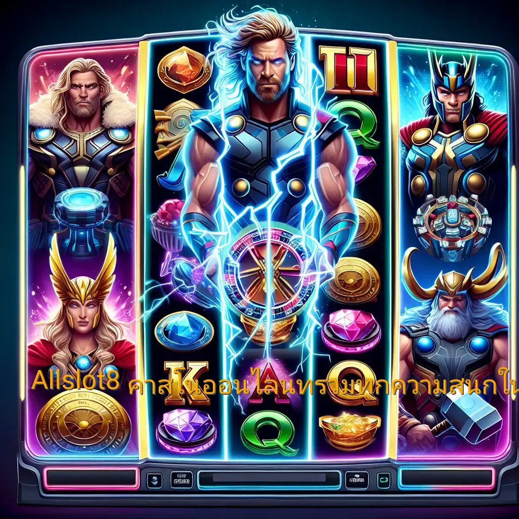 Allslot8: คาสิโนออนไลน์ที่รวมทุกความสนุกในที่เดียว