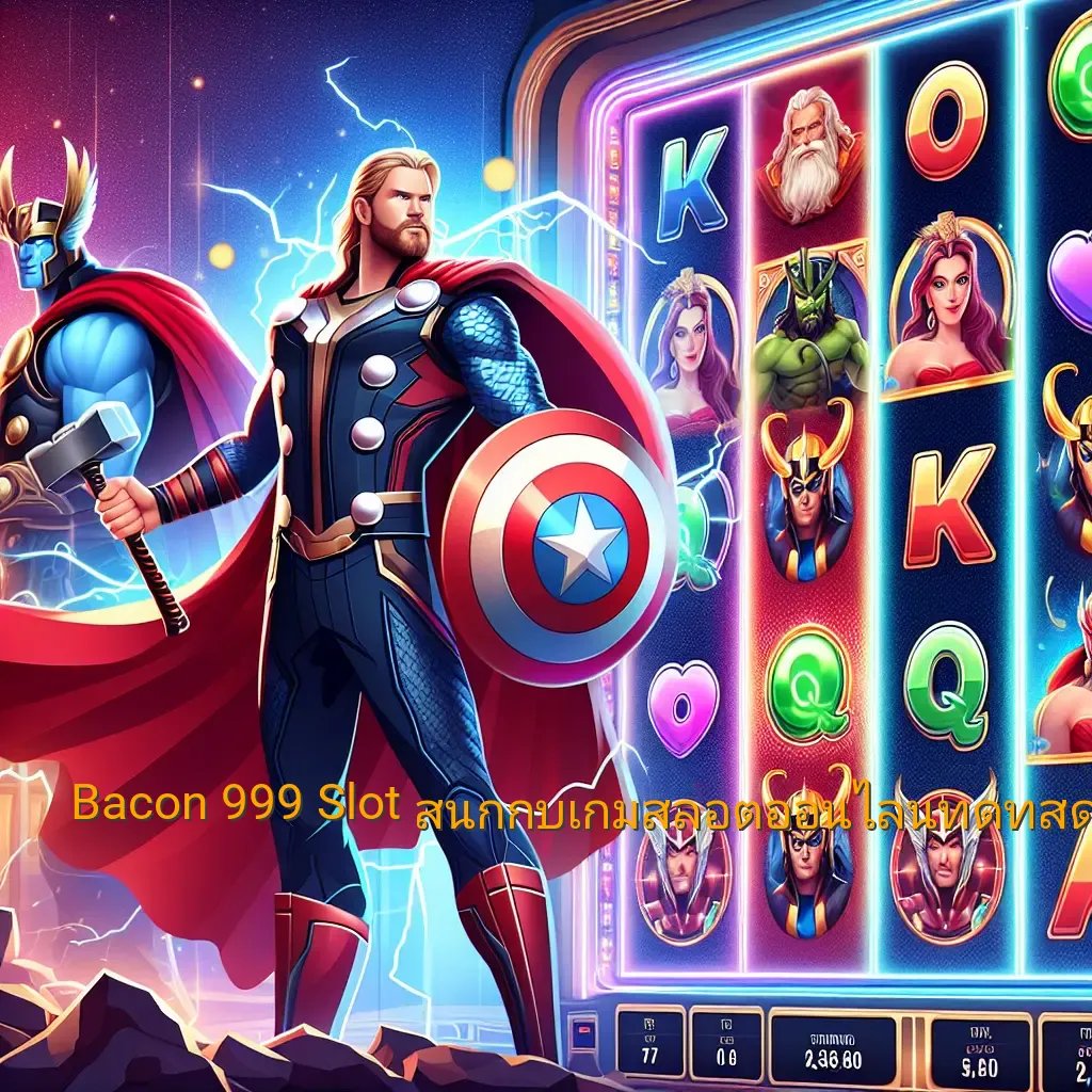 Bacon 999 Slot: สนุกกับเกมสล็อตออนไลน์ที่ดีที่สุดในไทย