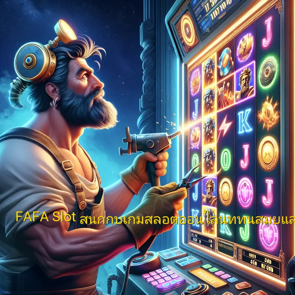 FAFA Slot: สนุกกับเกมสล็อตออนไลน์ที่ทันสมัยและปลอดภัย