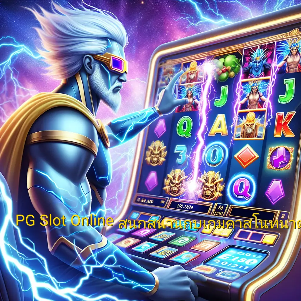 PG Slot Online: สนุกสนานกับเกมคาสิโนที่น่าตื่นเต้น