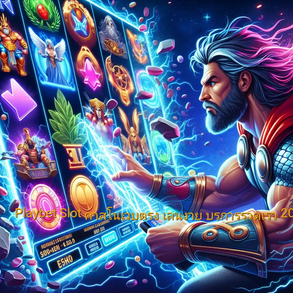 Playbet Slot: คาสิโนเว็บตรง เล่นง่าย บริการรวดเร็ว 2023