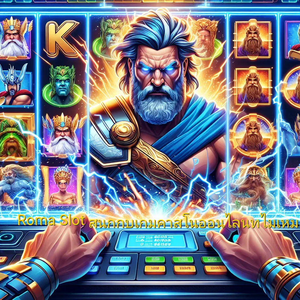 Roma Slot: สนุกกับเกมคาสิโนออนไลน์ที่ไม่เหมือนใคร