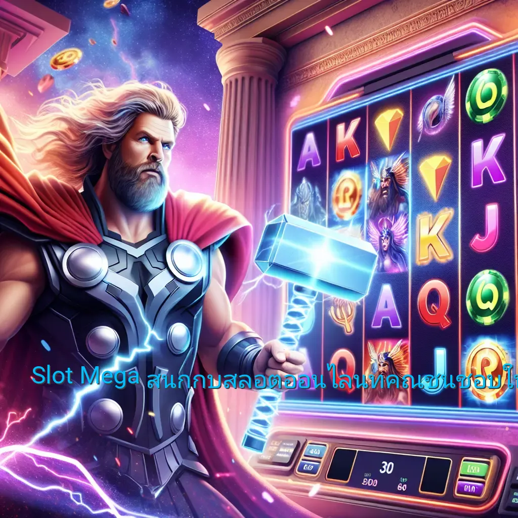 Slot Mega: สนุกกับสล็อตออนไลน์ที่คุณชื่นชอบในปี 2023