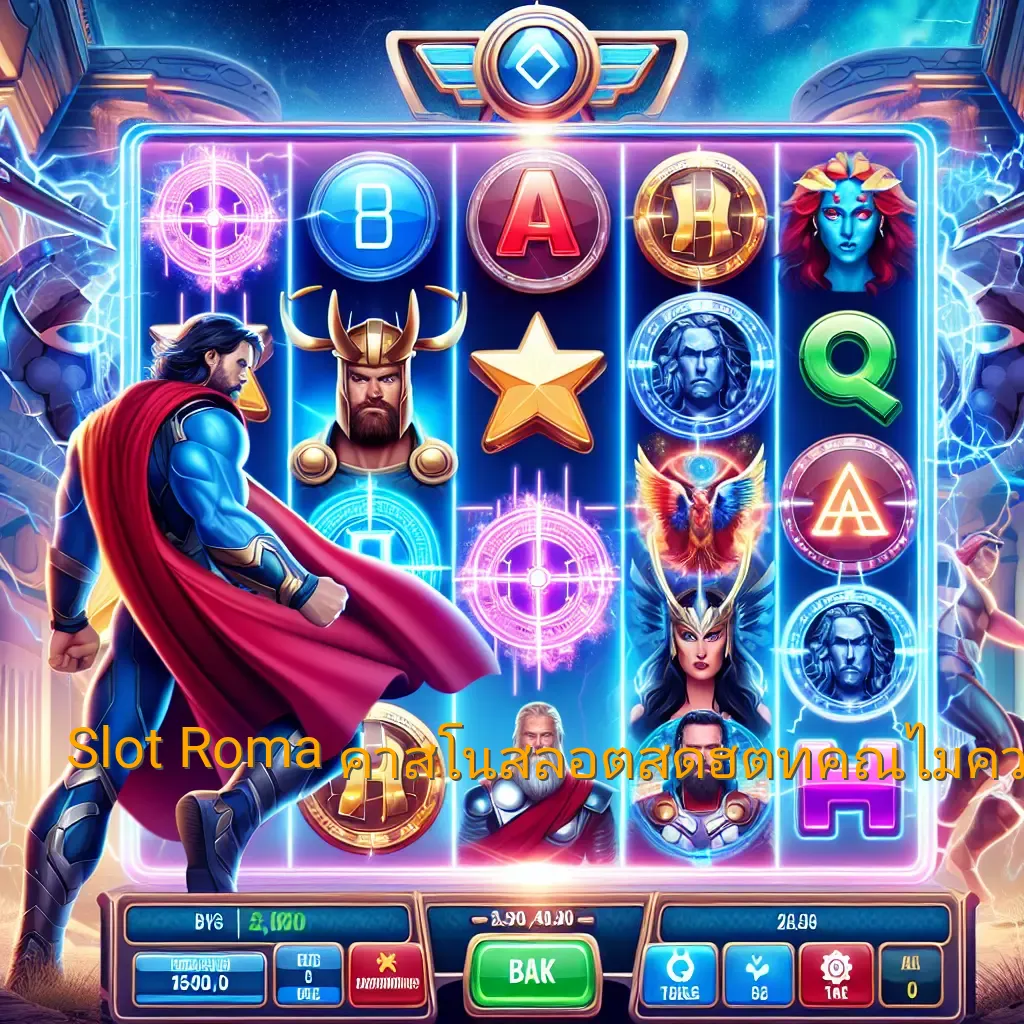 Slot Roma: คาสิโนสล็อตสุดฮิตที่คุณไม่ควรพลาด