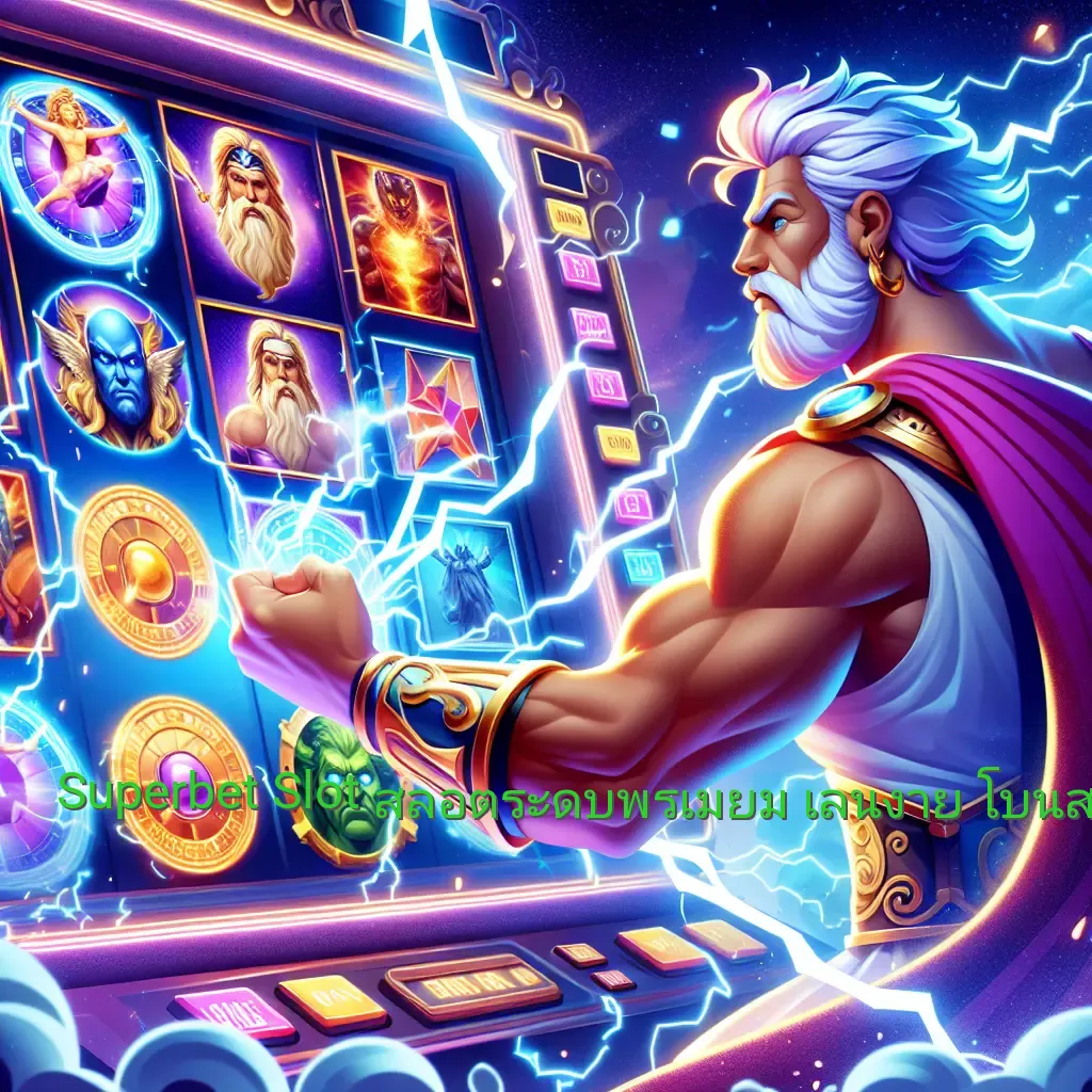 Superbet Slot: สล็อตระดับพรีเมียม เล่นง่าย โบนัสเพียบ