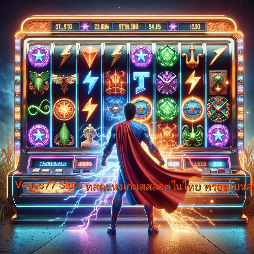 Vegas77 Slots: ที่สุดแห่งเกมส์สล็อตในไทย พร้อมโบนัสมากมาย