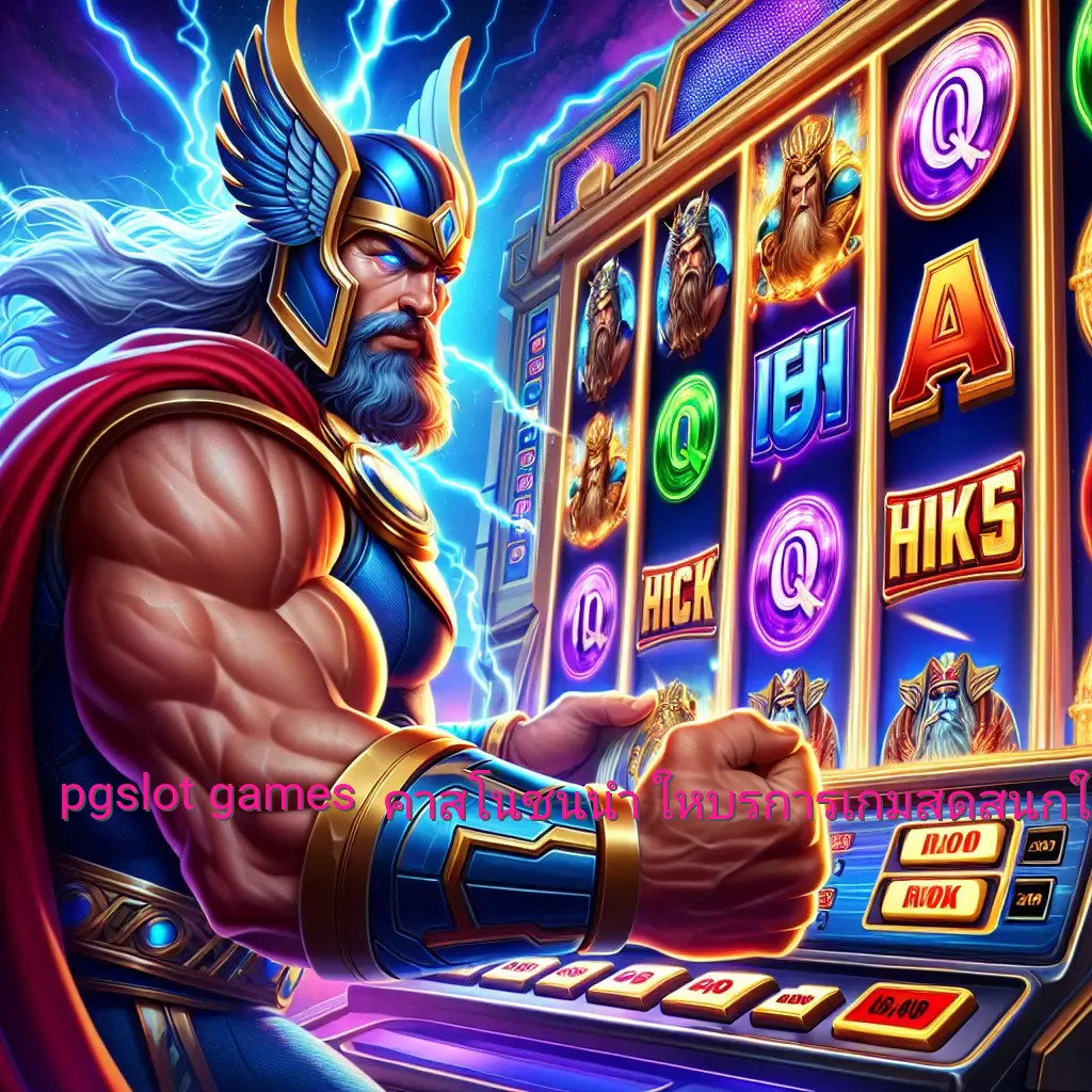 pgslot games - คาสิโนชั้นนำให้บริการเกมสุดสนุกในไทย