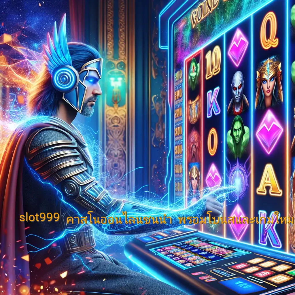 slot999 - คาสิโนออนไลน์ชั้นนำ พร้อมโบนัสและเกมใหม่ 2023