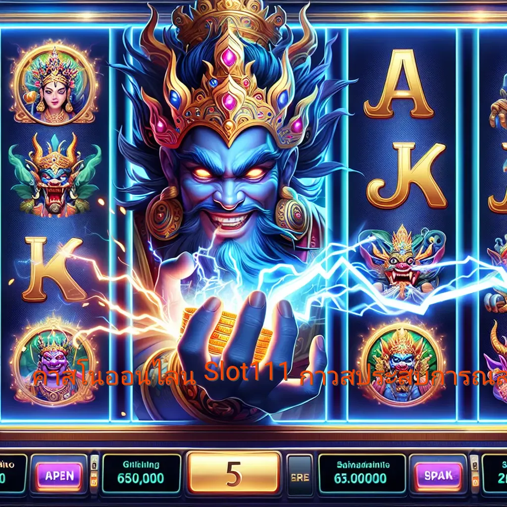 คาสิโนออนไลน์ Slot111 ก้าวสู่ประสบการณ์สุดพิเศษ