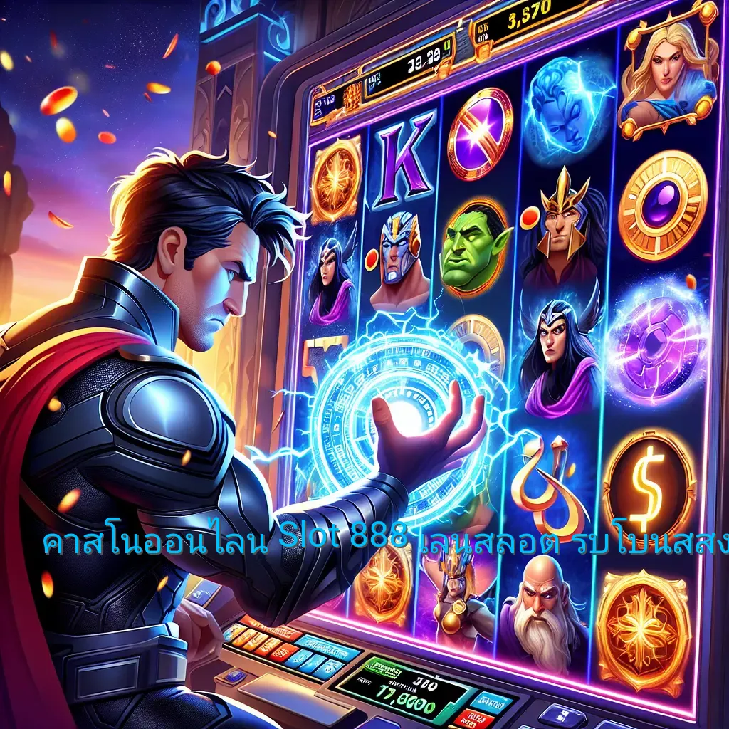 คาสิโนออนไลน์ Slot 888: เล่นสล็อต รับโบนัสสูงสุดทันที!