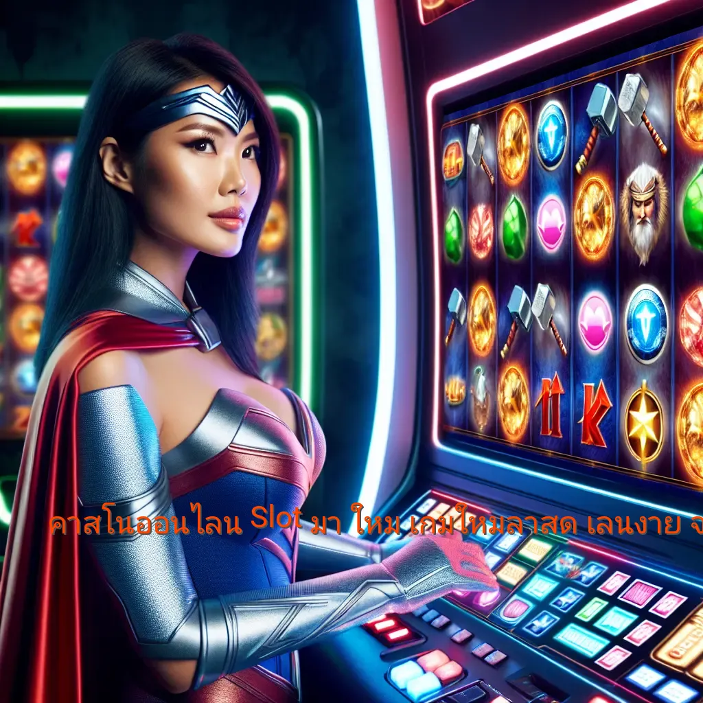 คาสิโนออนไลน์ Slot มา ใหม่: เกมใหม่ล่าสุด เล่นง่าย จ่ายจริง