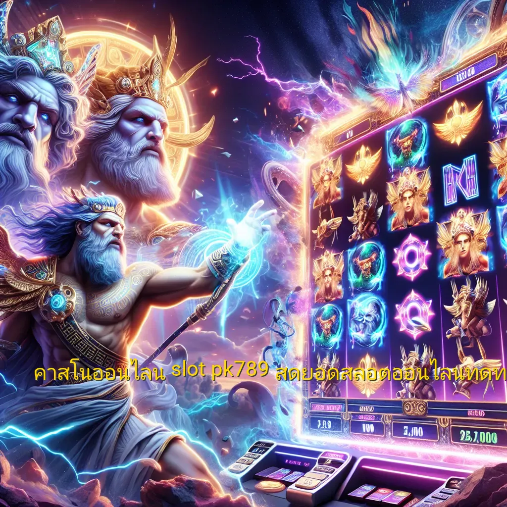 คาสิโนออนไลน์ slot pk789: สุดยอดสล็อตออนไลน์ที่ดีที่สุดในไทย