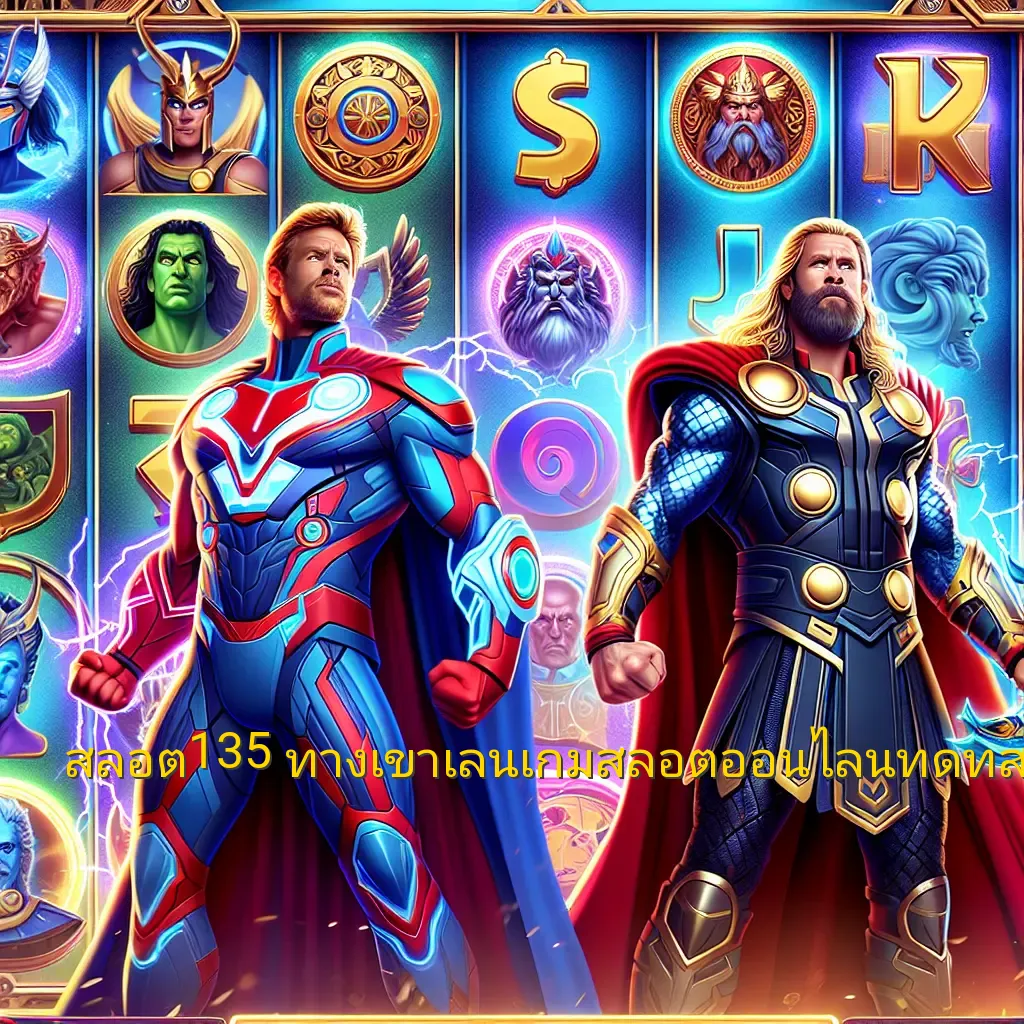 สล็อต135: ทางเข้าเล่นเกมสล็อตออนไลน์ที่ดีที่สุดในไทย