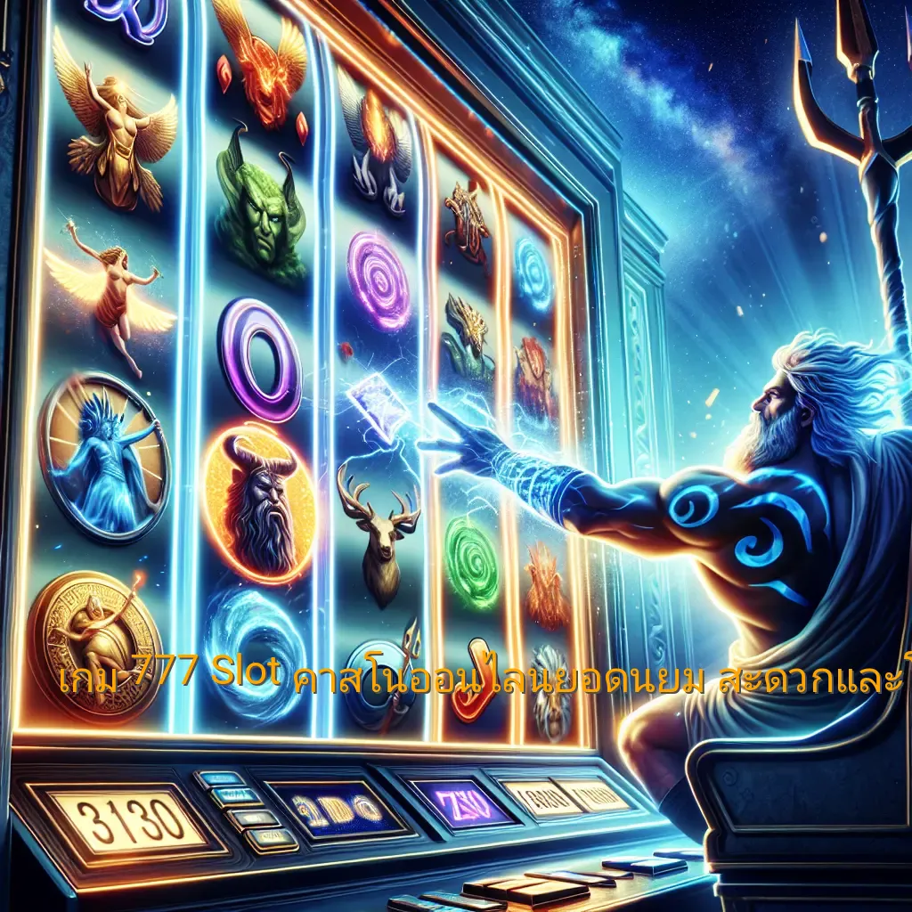 เกม 777 Slot: คาสิโนออนไลน์ยอดนิยม สะดวกและโปร่งใส