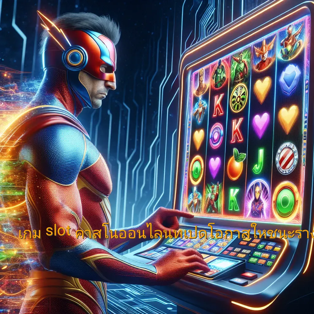 เกม slot คาสิโนออนไลน์ที่เปิดโอกาสให้ชนะรางวัลใหญ่